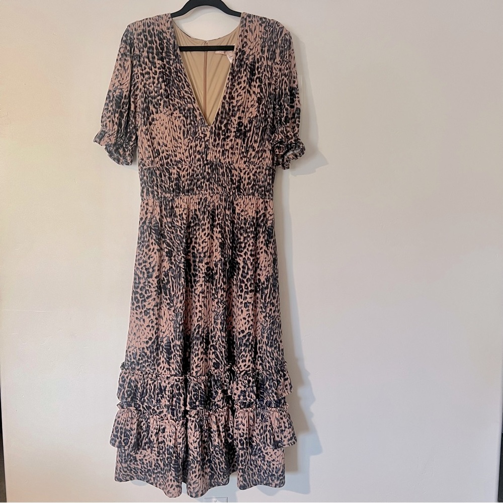 Hutch Dress - Double Tiered Midi Dress